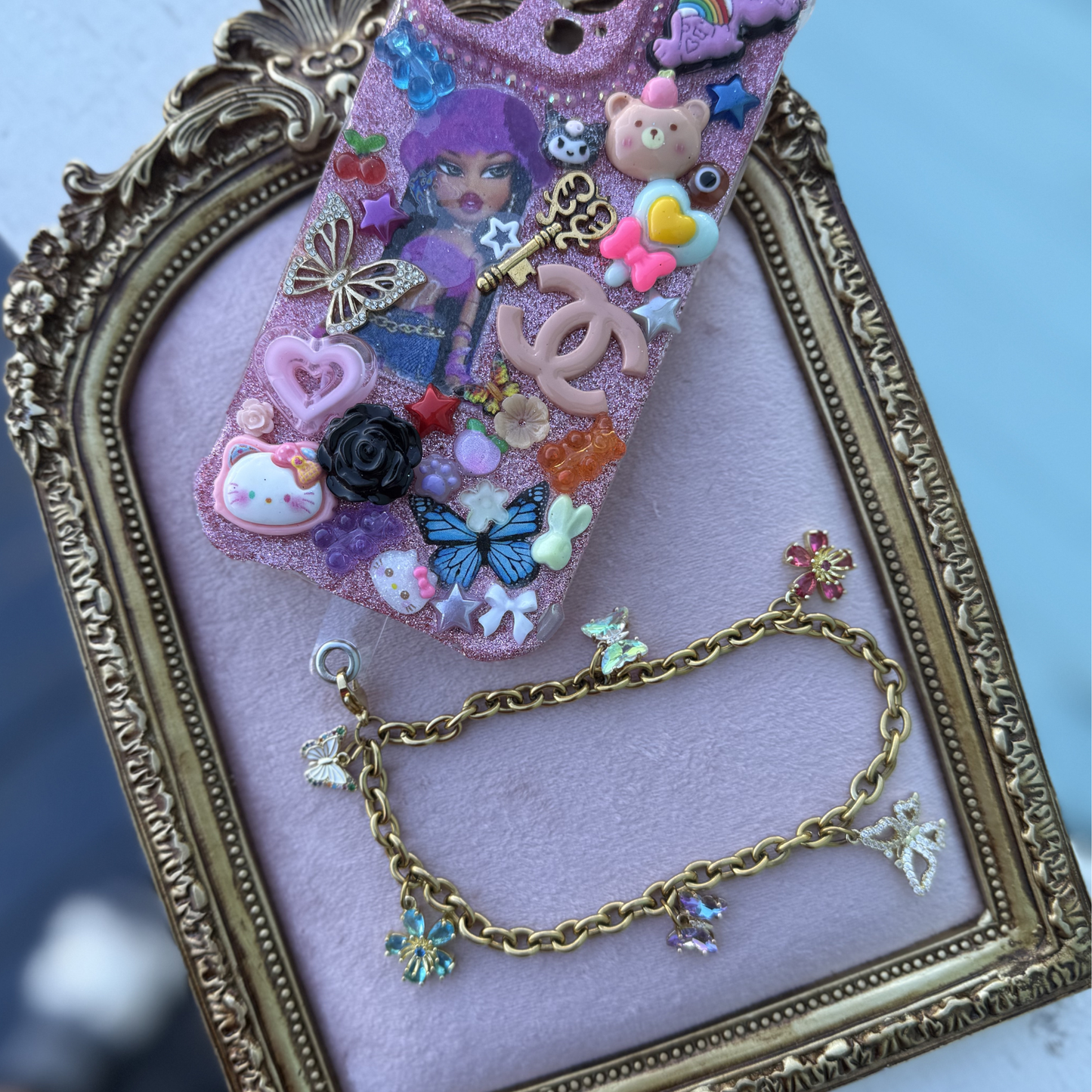 DESIGN YOUR OWN PHONE CHAIN/WRISTLET