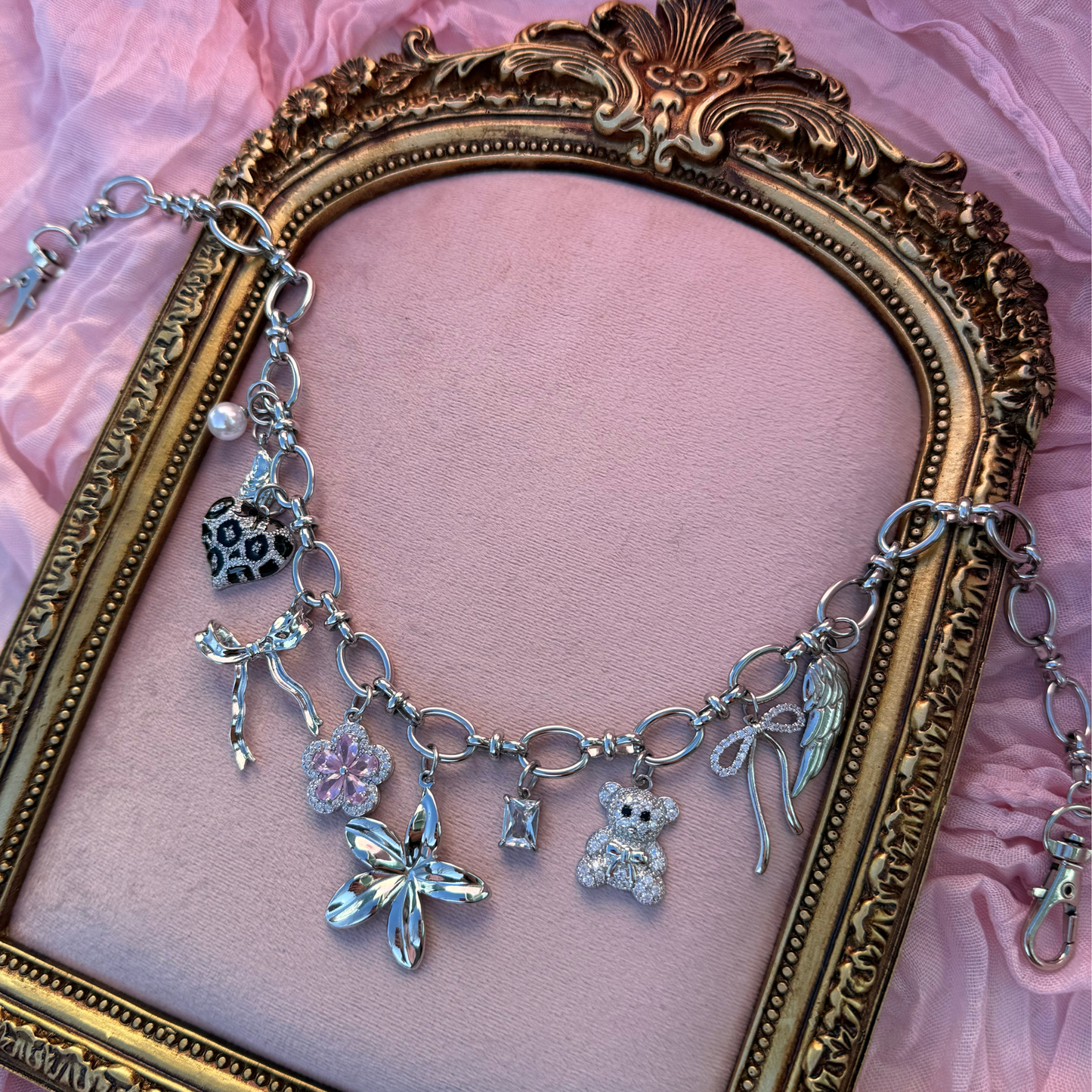 DESIGN YOUR OWN BAG CHAIN (17")