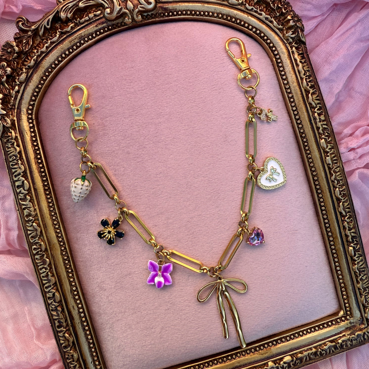 DESIGN YOUR OWN MINI BAG CHAIN (10")