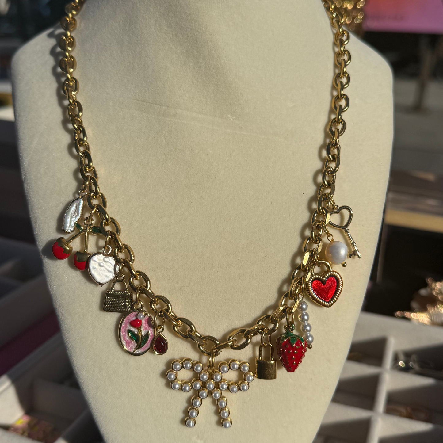 DESIGN YOUR OWN CHARM NECKLACE