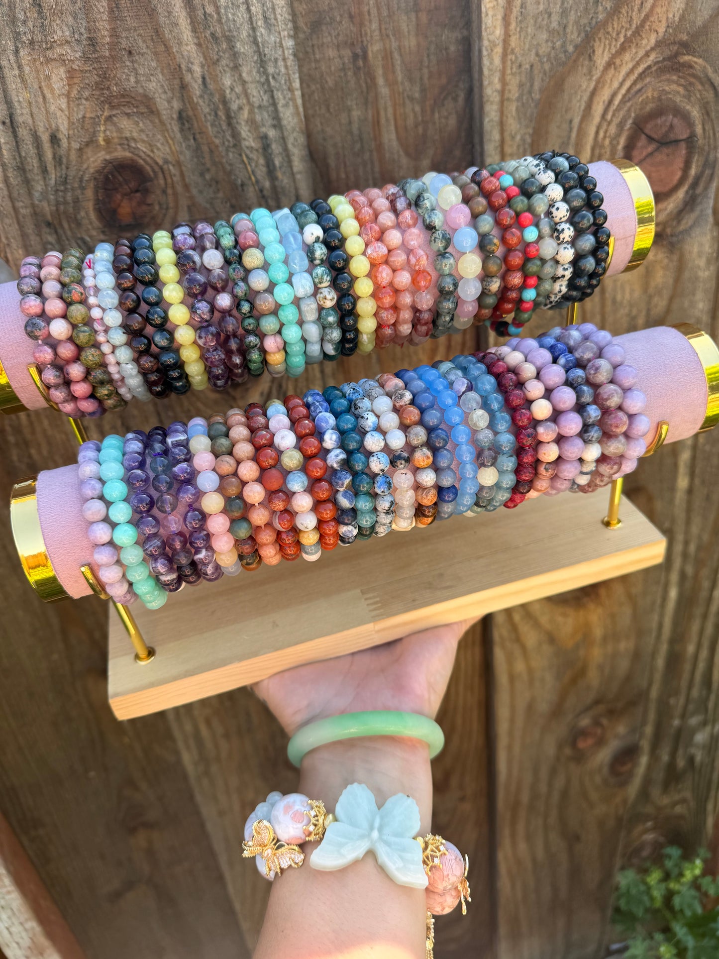 BEADED STRETCHY ONLY (NO CHARMS)