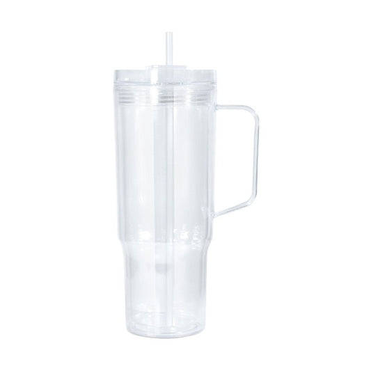 40oz PLASTIC SNOW GLOBE WITH HANDLE
